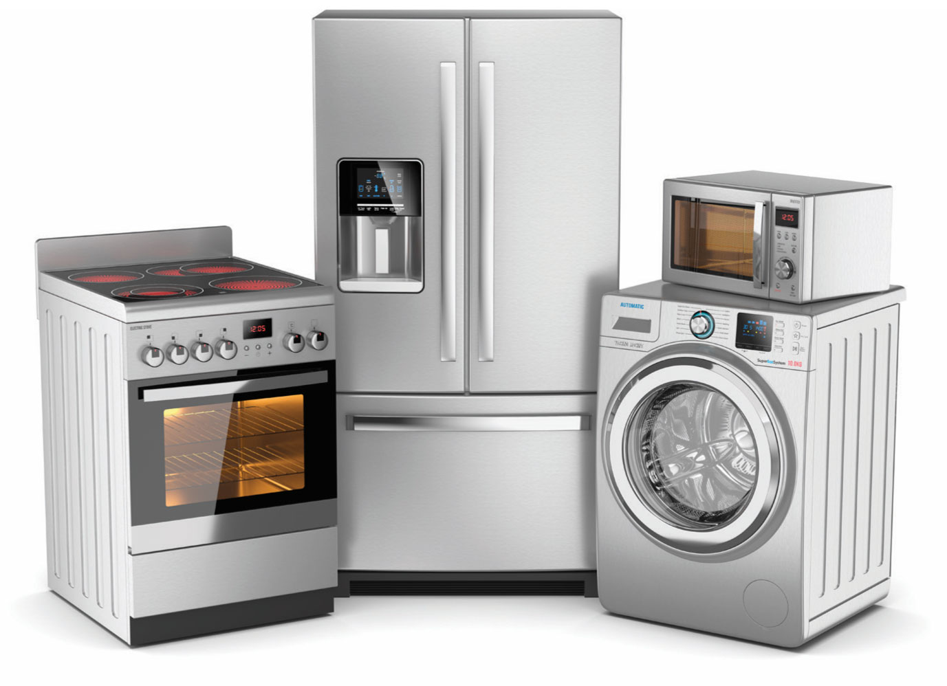 Stainlesssteelapplianceslinedup Forever Appliance
